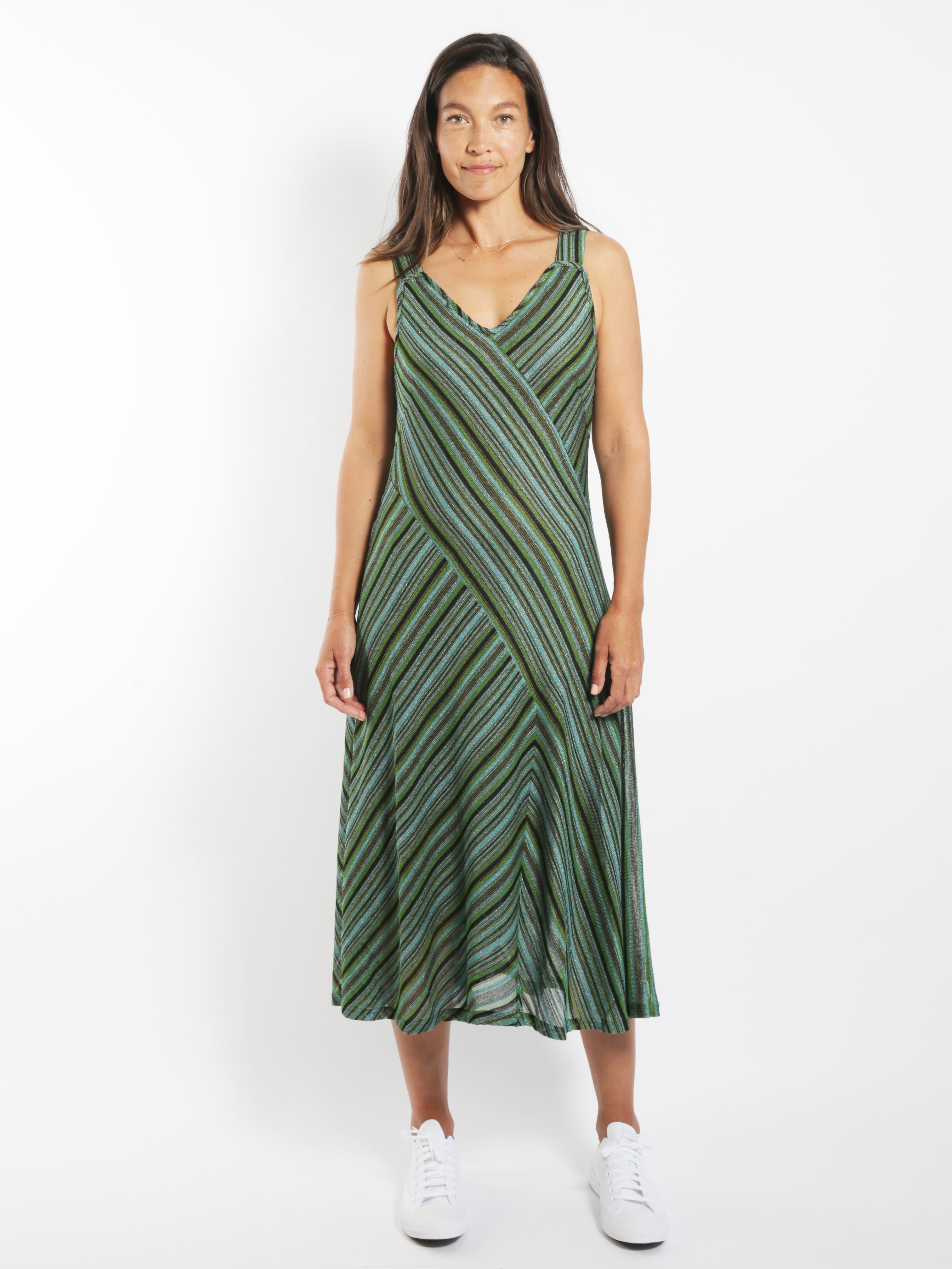 Jungle Metallic Knit Dress