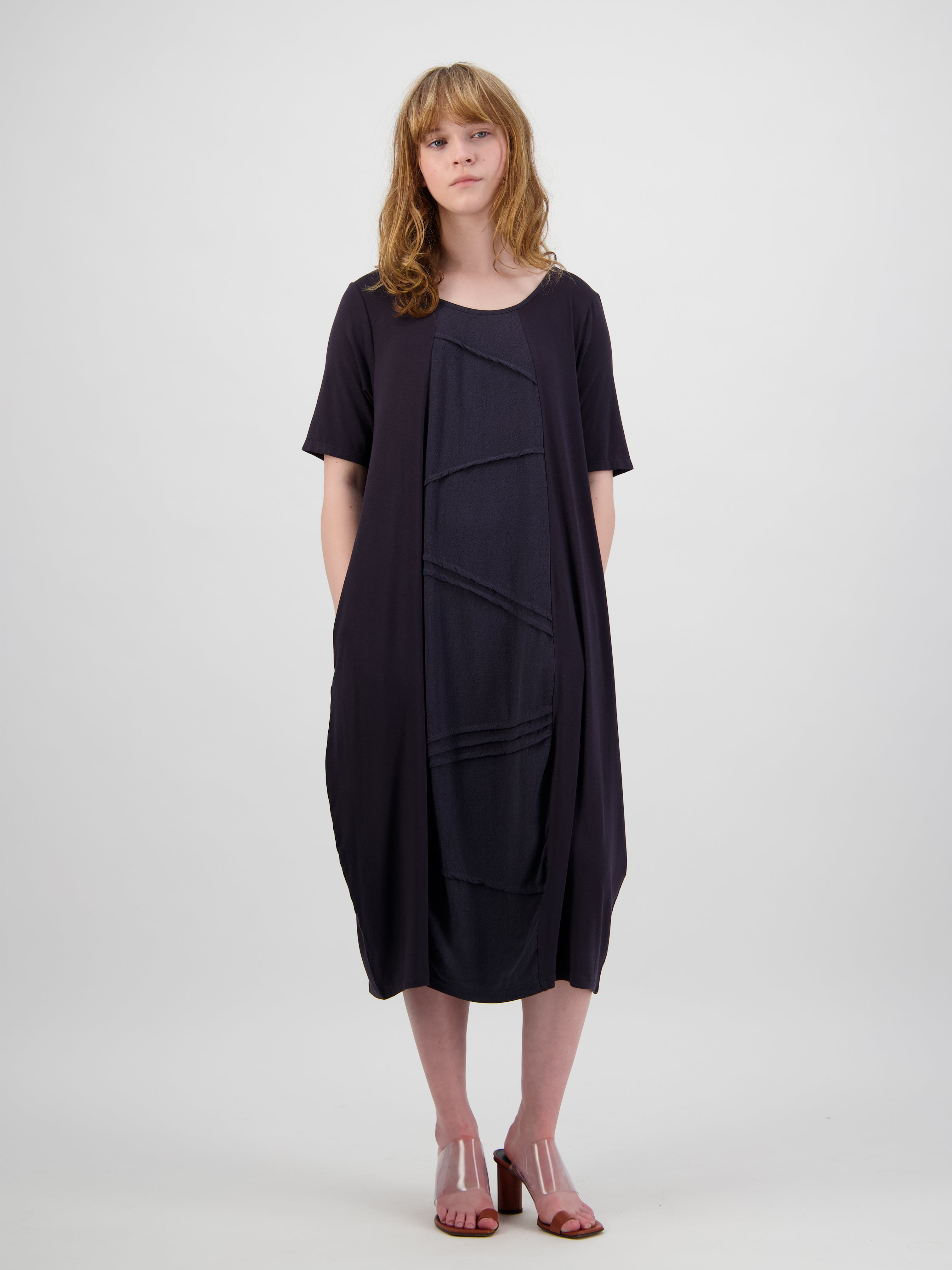Pin Tuck Dress