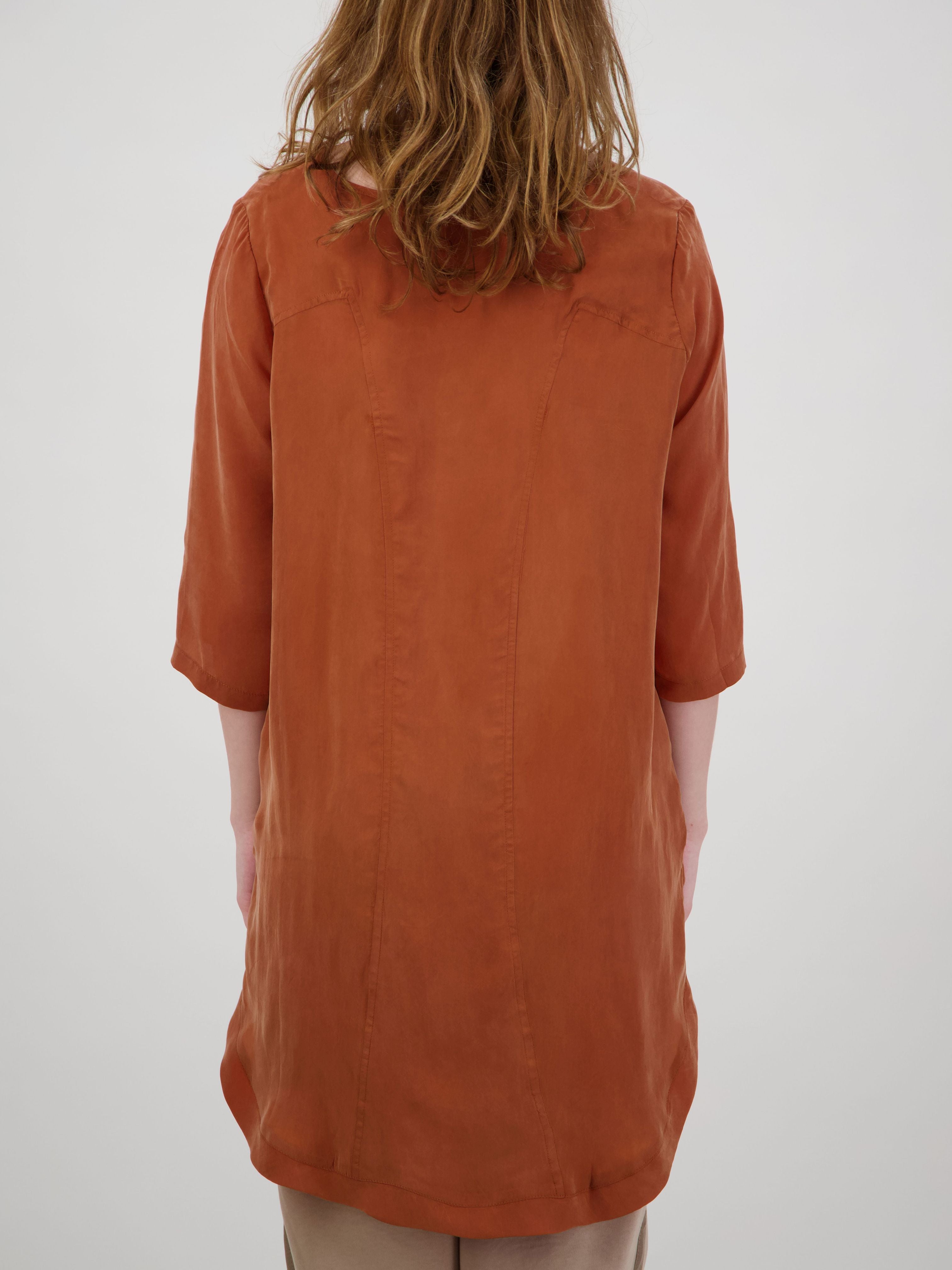 3/4 Sleeve Cupro Top