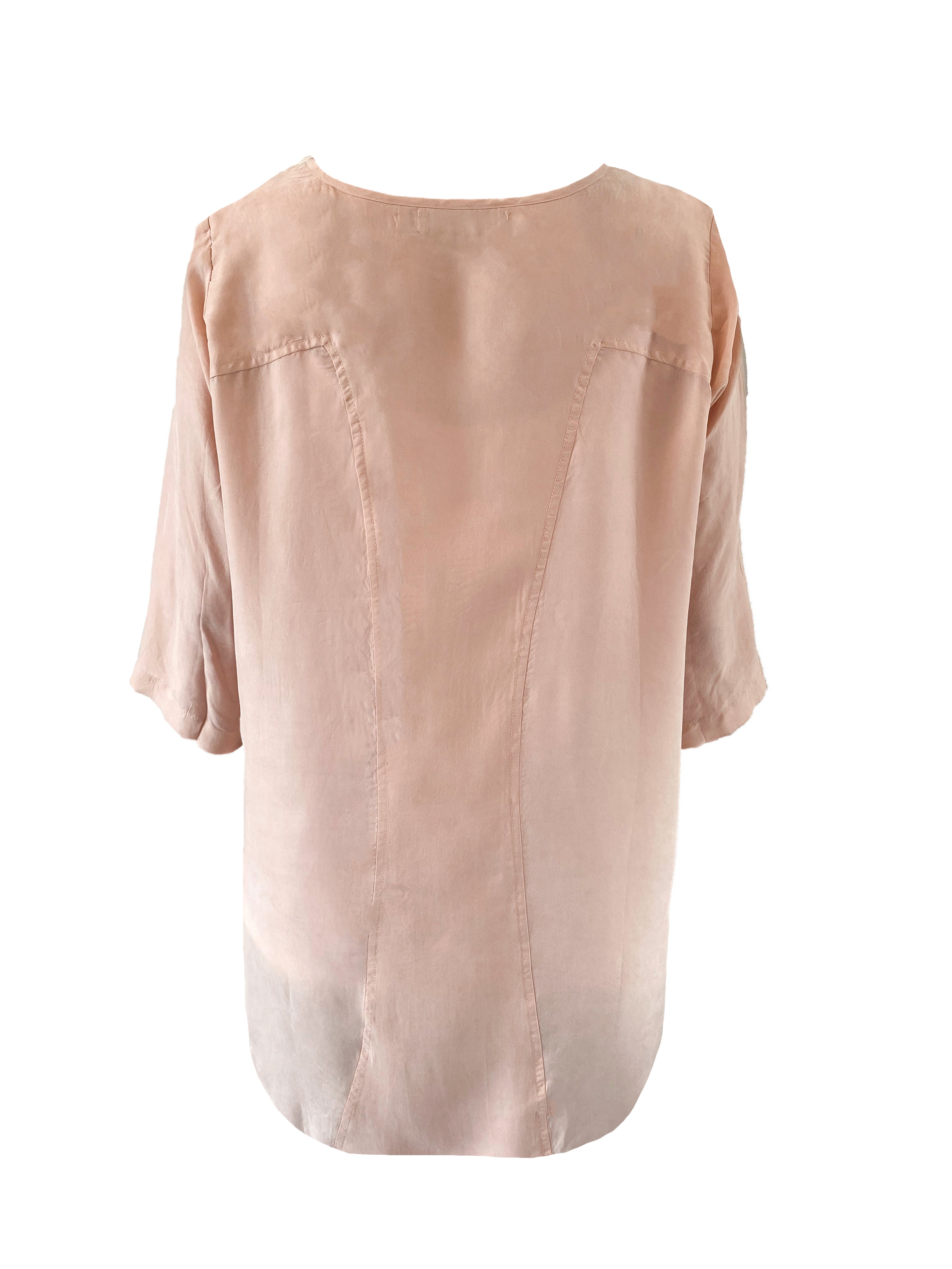 3/4 Sleeve Cupro Top