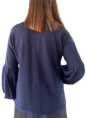 Balloon Sleeve Knit Top (BACK IN STOCK)