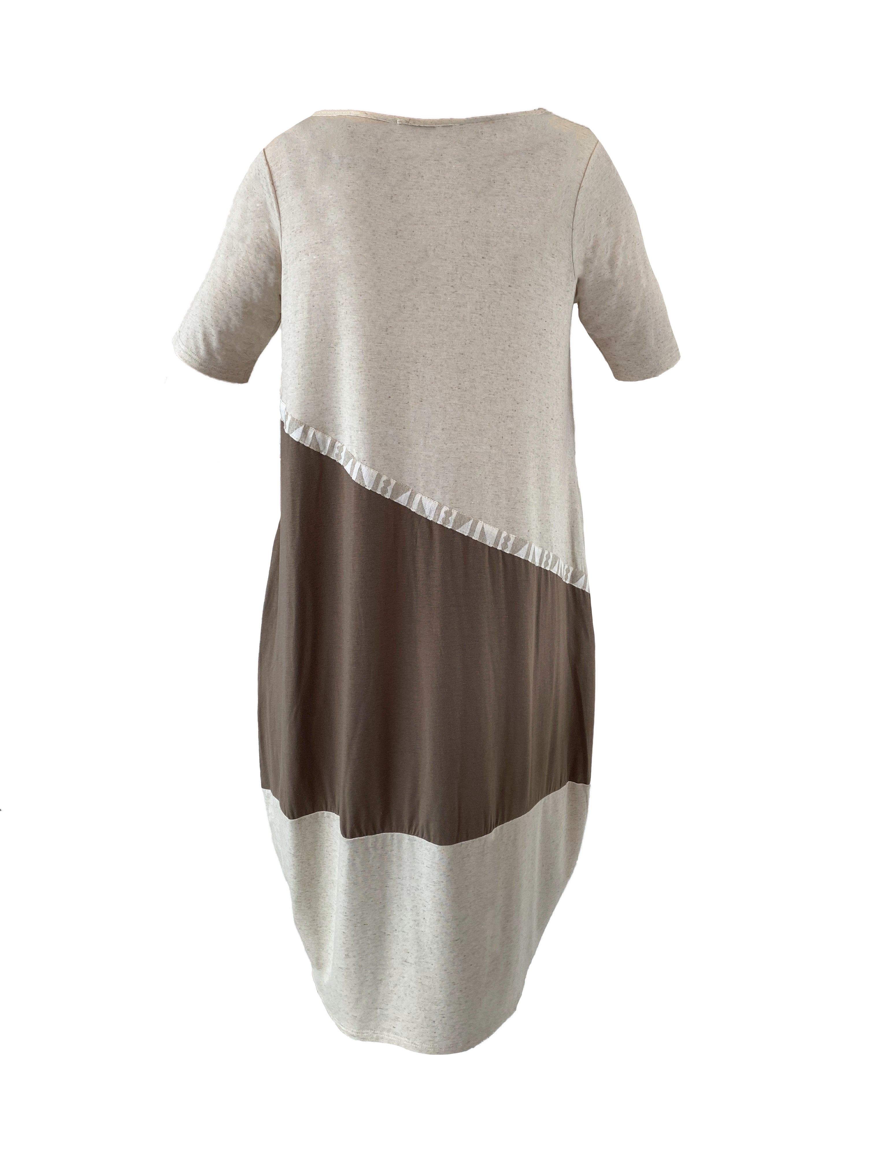 Sheen Panelled Cocoon Dress NEW COLOURWAYS